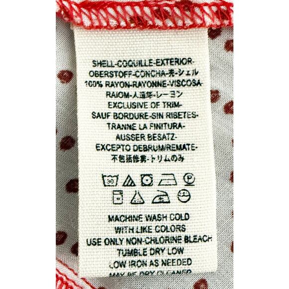 Free People Women's Paradise Boho Print Handkerchief Hem Skirt Flowy Pockets 6 - Picture 10 of 11